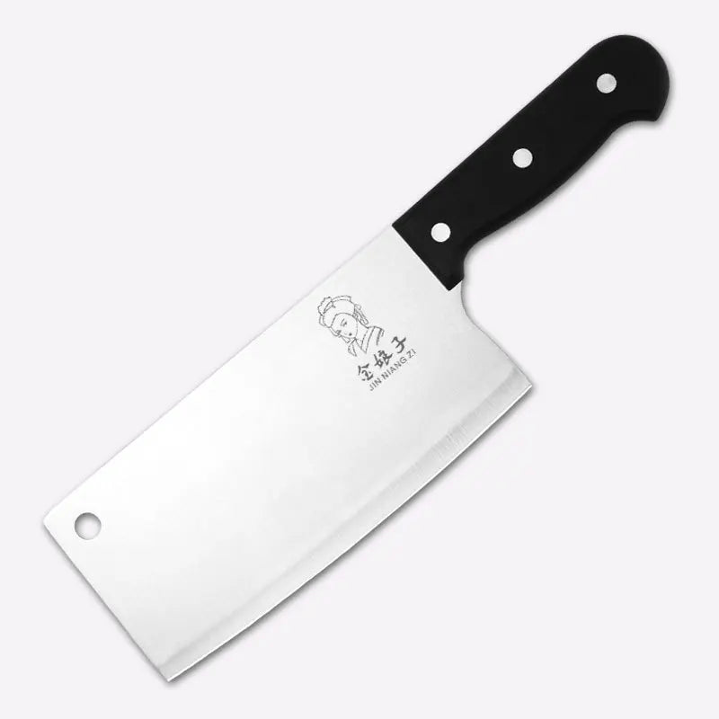 Life & Living Co. Professional Chinese Butcher Cleaver – 3Cr13Mov Stainless Steel Heavy-Duty Kitchen Cleaver