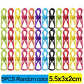 Life & Living Co. Colorful Metal Food Sealing Clips – Reusable Stainless Steel Bag Clips for Food Freshness