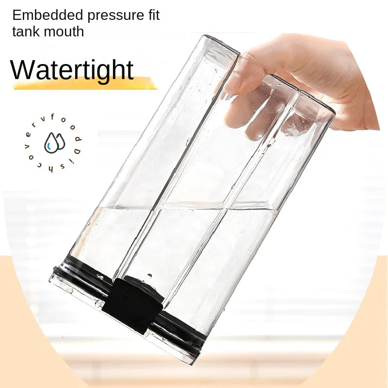 Life & Living Co. Airtight Sealed Storage Jars Set – Moisture-Proof Kitchen Canisters with Silicone Seal, 460ml–1800ml